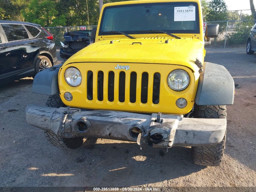 2015 Jeep Wrangler Unlimited Sport VIN: 1C4BJWDG8FL715504 Lot: 39513859