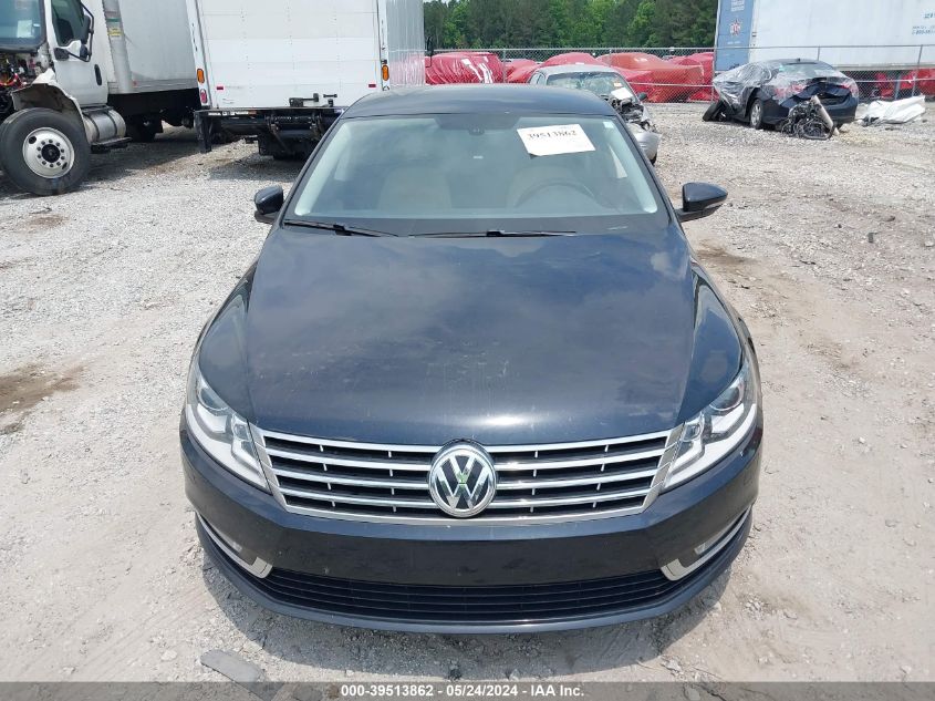 2013 Volkswagen Cc 2.0T Sport Plus VIN: WVWBP7ANXDE500098 Lot: 39513862