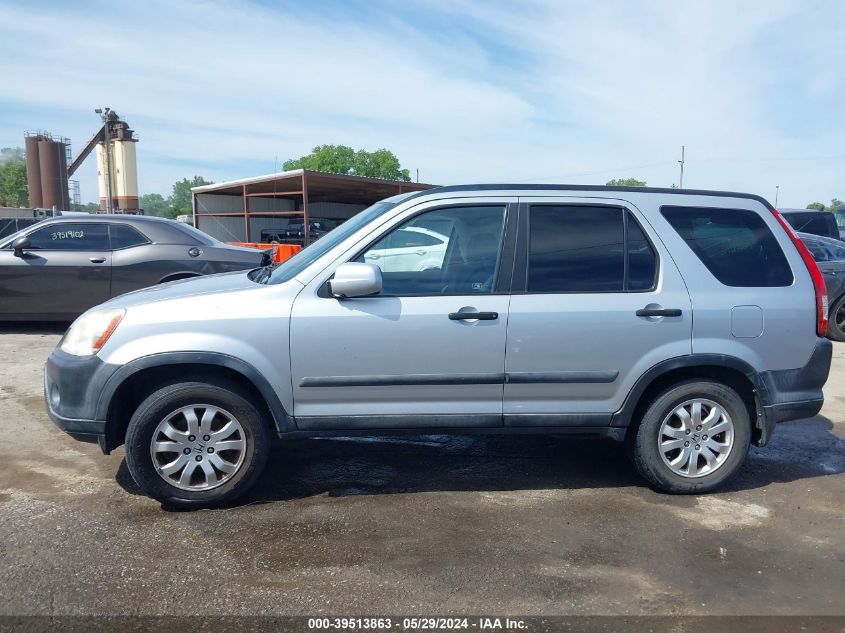 2005 Honda Cr-V Ex VIN: SHSRD78875U305494 Lot: 39513863