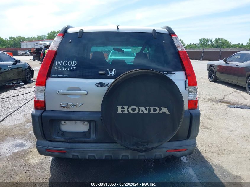 2005 Honda Cr-V Ex VIN: SHSRD78875U305494 Lot: 39513863