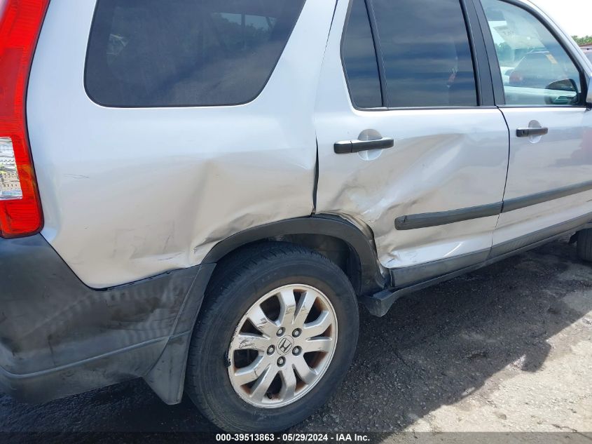 2005 Honda Cr-V Ex VIN: SHSRD78875U305494 Lot: 39513863