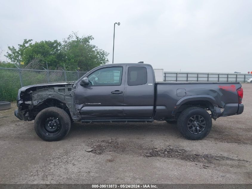 2022 Toyota Tacoma Sr5 V6 VIN: 3TYSZ5AN8NT057738 Lot: 39513873