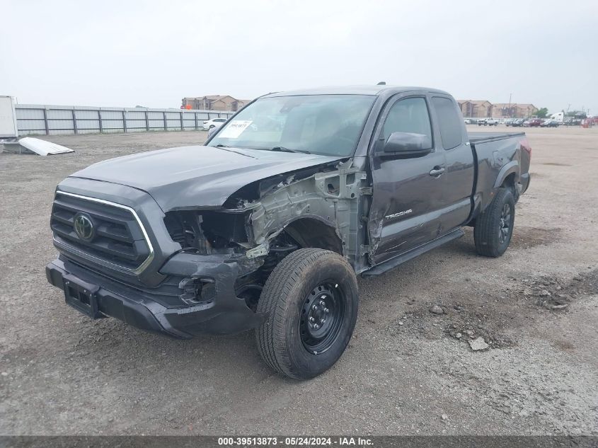 2022 Toyota Tacoma Sr5 V6 VIN: 3TYSZ5AN8NT057738 Lot: 39513873