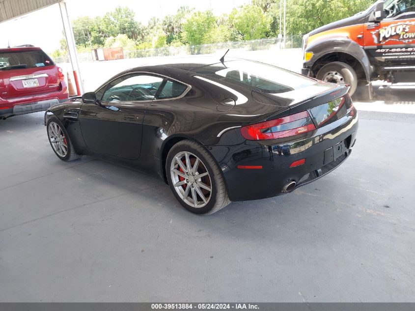 2007 Aston Martin V8 Vantage VIN: SCFBB03B87GC03630 Lot: 39513884