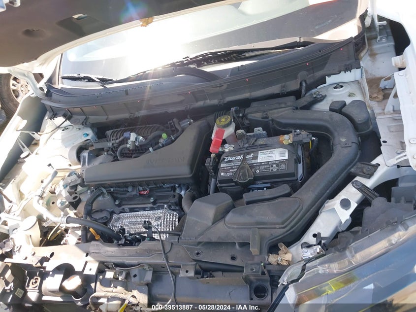 2017 Nissan Rogue Sv VIN: KNMAT2MT0HP593289 Lot: 39513887