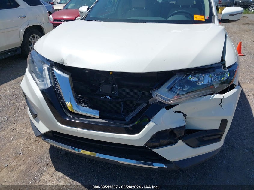 2017 Nissan Rogue Sv VIN: KNMAT2MT0HP593289 Lot: 39513887