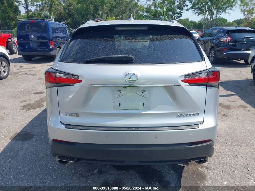 2015 Lexus Nx 200T F Sport VIN: JTJYARBZ4F2018558 Lot: 39513888