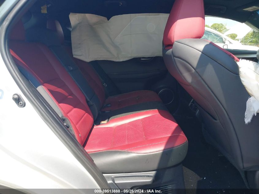 2015 Lexus Nx 200T F Sport VIN: JTJYARBZ4F2018558 Lot: 39513888