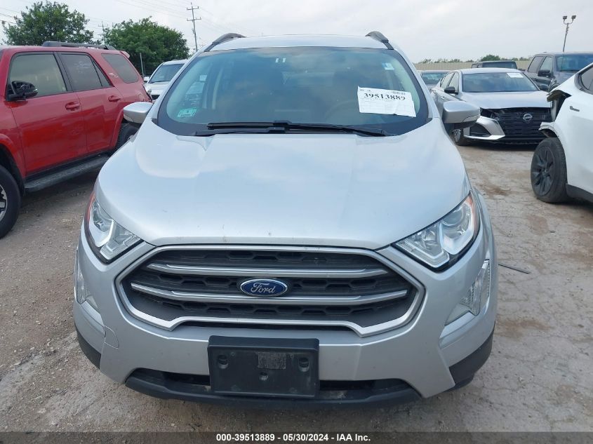 2021 Ford Ecosport Se VIN: MAJ6S3GL5MC402127 Lot: 39513889