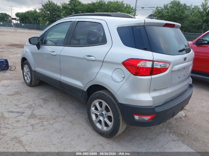 2021 Ford Ecosport Se VIN: MAJ6S3GL5MC402127 Lot: 39513889