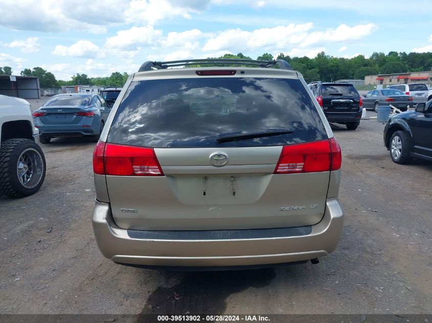 2004 Toyota Sienna Le VIN: 5TDZA23C14S099968 Lot: 39513902