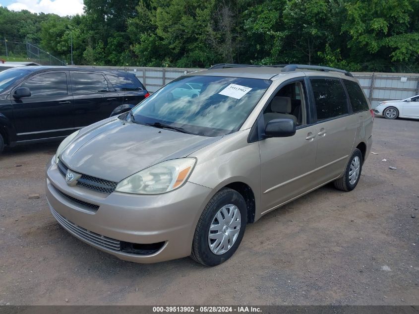 2004 Toyota Sienna Le VIN: 5TDZA23C14S099968 Lot: 39513902