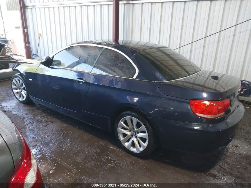 2009 BMW 328I VIN: WBAWR33589P460789 Lot: 39513921