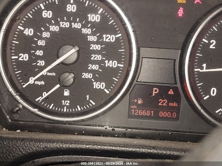 2009 BMW 328I VIN: WBAWR33589P460789 Lot: 39513921