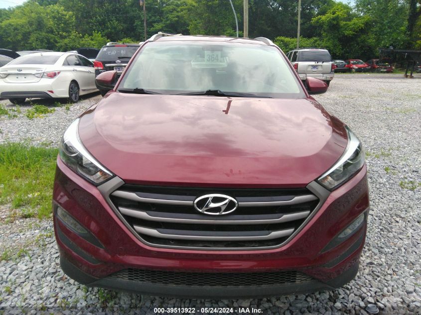 2016 Hyundai Tucson Se VIN: KM8J3CA44GU127606 Lot: 39513922