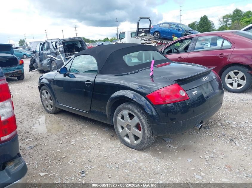 2002 Audi Tt 1.8L VIN: TRUTC28N521039394 Lot: 39513923