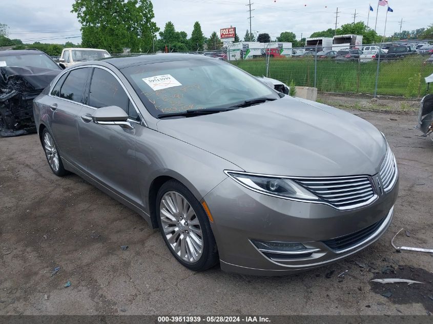 2015 Lincoln Mkz VIN: 3LN6L2JK4FR626491 Lot: 39513939