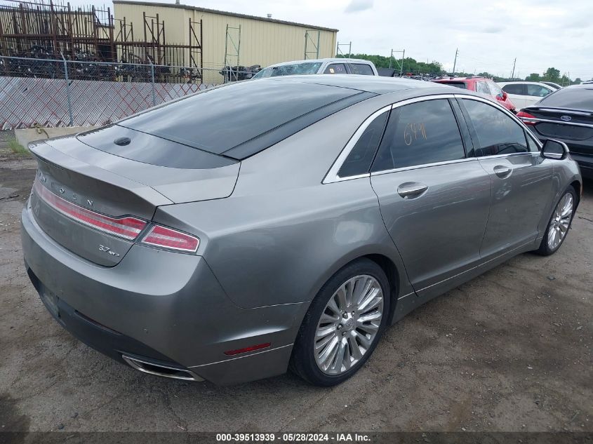 2015 Lincoln Mkz VIN: 3LN6L2JK4FR626491 Lot: 39513939