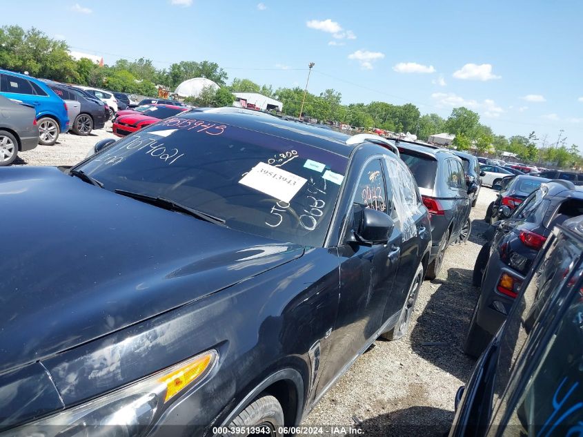 2012 Infiniti Fx35 VIN: JN8AS1MW3CM156389 Lot: 39513943