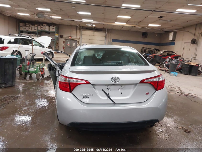2016 Toyota Corolla S Plus VIN: 2T1BURHE8GC542111 Lot: 39513945