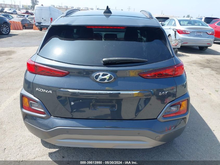 2018 Hyundai Kona Ultimate VIN: KM8K53A5XJU135742 Lot: 39513950