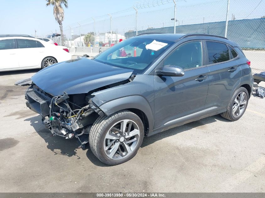 2018 Hyundai Kona Ultimate VIN: KM8K53A5XJU135742 Lot: 39513950