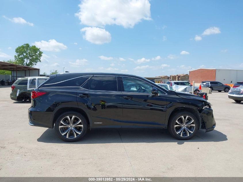 2018 Lexus Rx 450Hl Premium VIN: JTJDGKCA5J2004660 Lot: 39513952