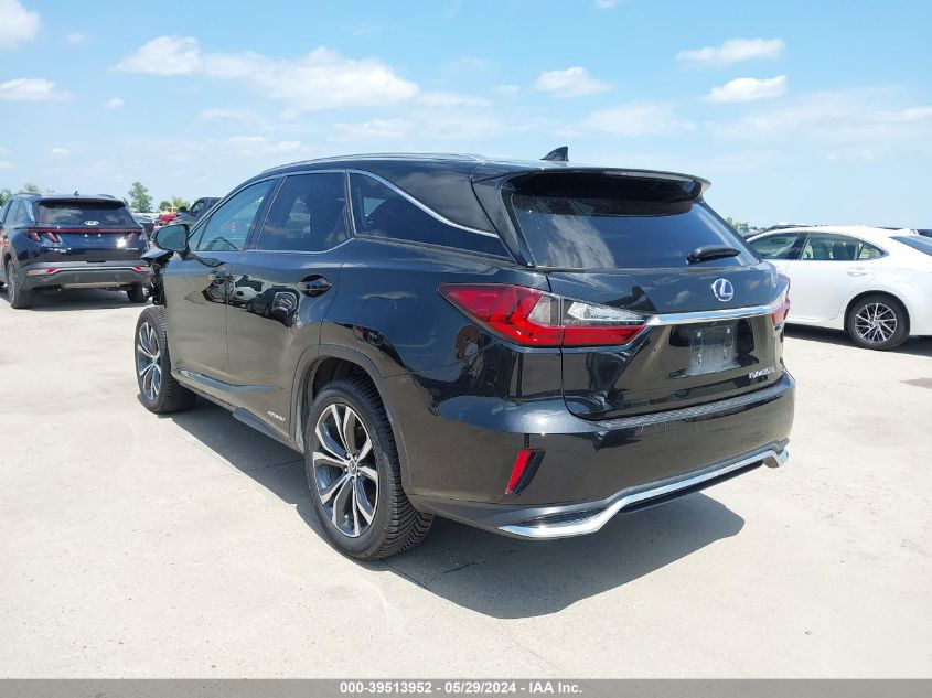 2018 Lexus Rx 450Hl Premium VIN: JTJDGKCA5J2004660 Lot: 39513952