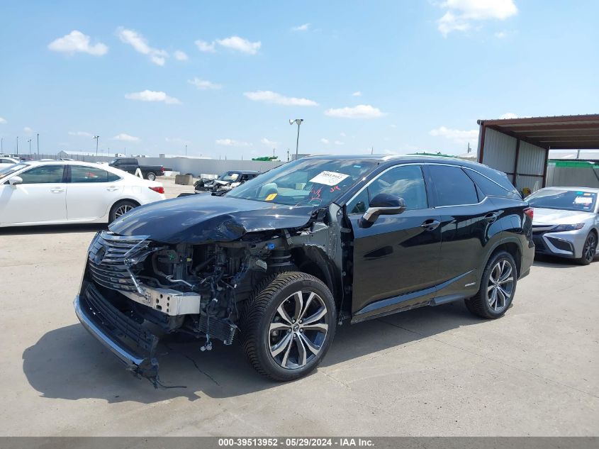 2018 Lexus Rx 450Hl Premium VIN: JTJDGKCA5J2004660 Lot: 39513952