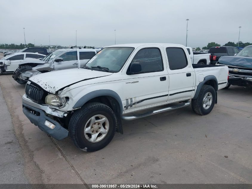 2002 Toyota Tacoma Prerunner V6 VIN: 5TEGN92N92Z033790 Lot: 39513957