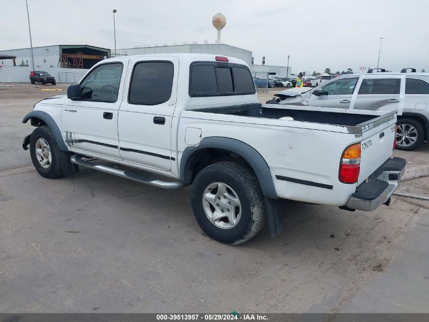 2002 Toyota Tacoma Prerunner V6 VIN: 5TEGN92N92Z033790 Lot: 39513957