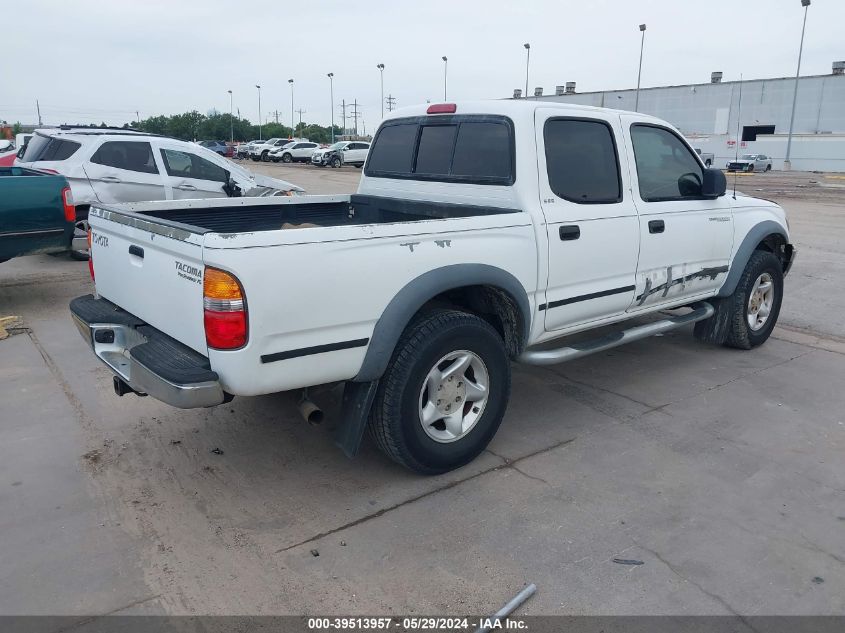 2002 Toyota Tacoma Prerunner V6 VIN: 5TEGN92N92Z033790 Lot: 39513957