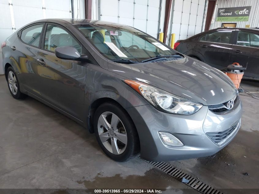 2013 Hyundai Elantra Gls VIN: 5NPDH4AE2DH244124 Lot: 39513965