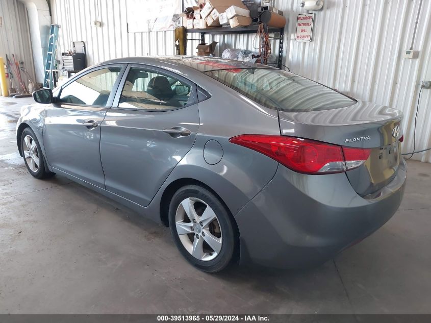 2013 Hyundai Elantra Gls VIN: 5NPDH4AE2DH244124 Lot: 39513965