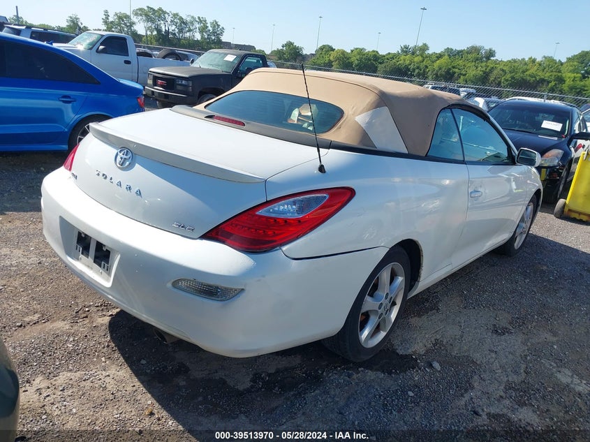 2007 Toyota Camry Solara Sle VIN: 4T1FA38P37U108668 Lot: 39513970