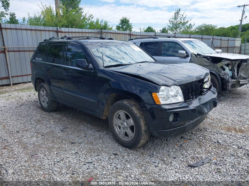 2007 Jeep Grand Cherokee Overland VIN: 1J8HS68277C573128 Lot: 39513975