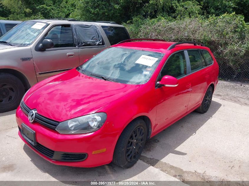 2013 VOLKSWAGEN JETTA SPORTWAGEN 2.5L S - 3VWPP7AJ1DM669176