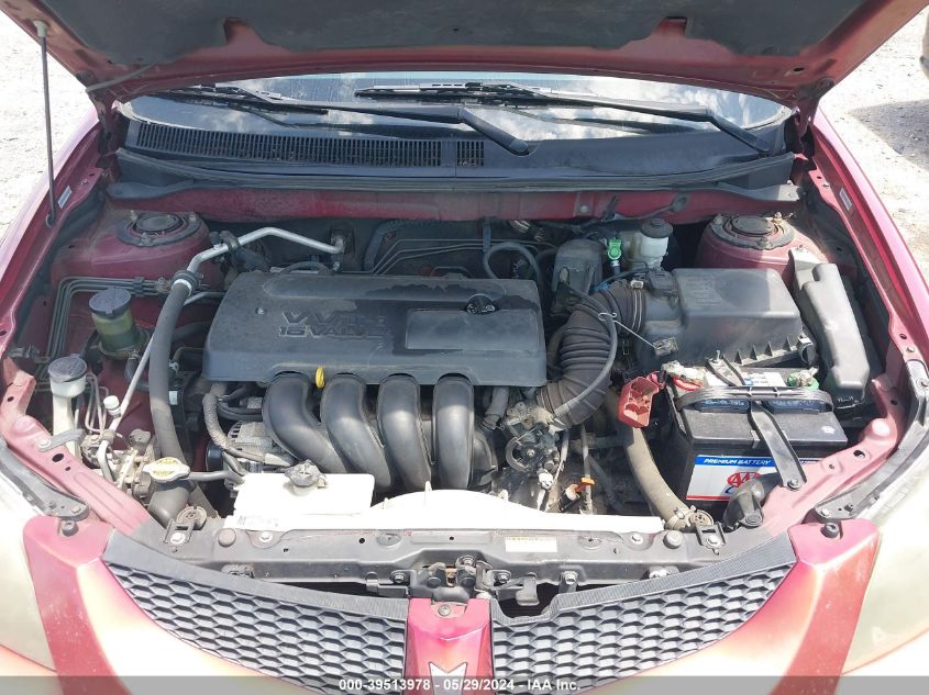 2004 Pontiac Vibe VIN: 5Y2SL64804Z449943 Lot: 39513978