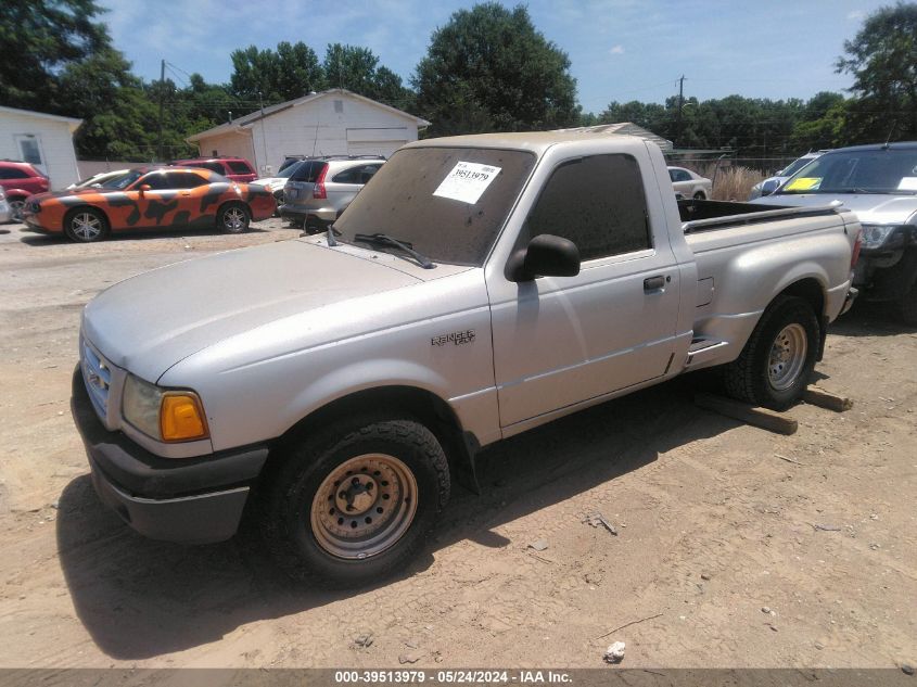 2002 Ford Ranger Xl/Xlt VIN: 1FTYR10D82TA77265 Lot: 39513979