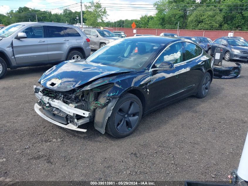 2018 Tesla Model 3 Long Range/Mid Range VIN: 5YJ3E1EA6JF152616 Lot: 39513981