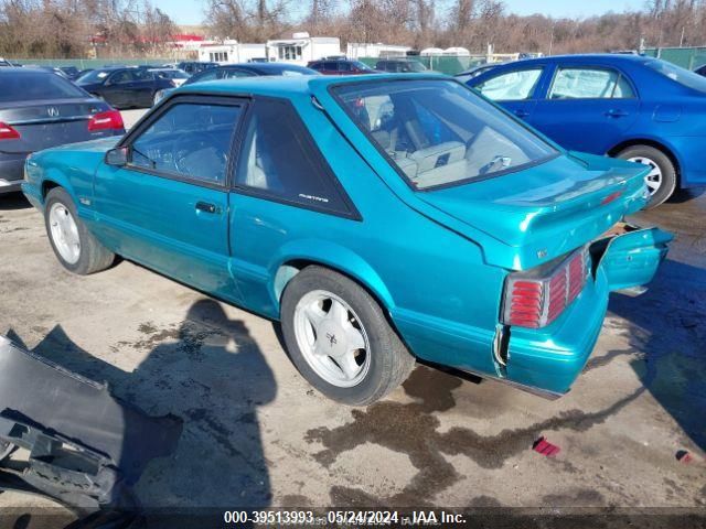 1991 Ford Mustang Lx VIN: 1FACP41E3MF178925 Lot: 39513993