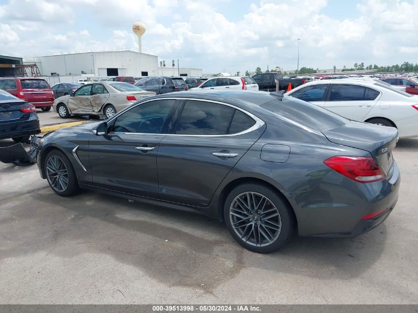 2019 Genesis G70 VIN: KMTG34LA8KU022701 Lot: 39513998