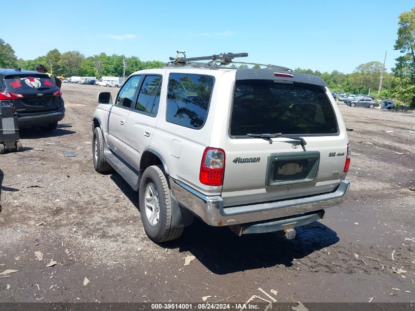 1999 Toyota 4Runner Sr5 V6 VIN: JT3HN86R1X0228550 Lot: 39514001