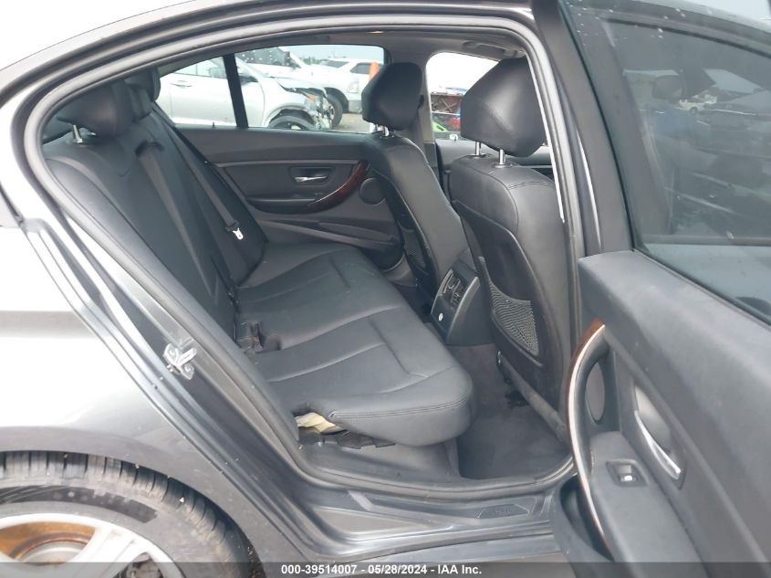 2014 BMW 320I VIN: WBA3B1C53EPV79565 Lot: 39514007