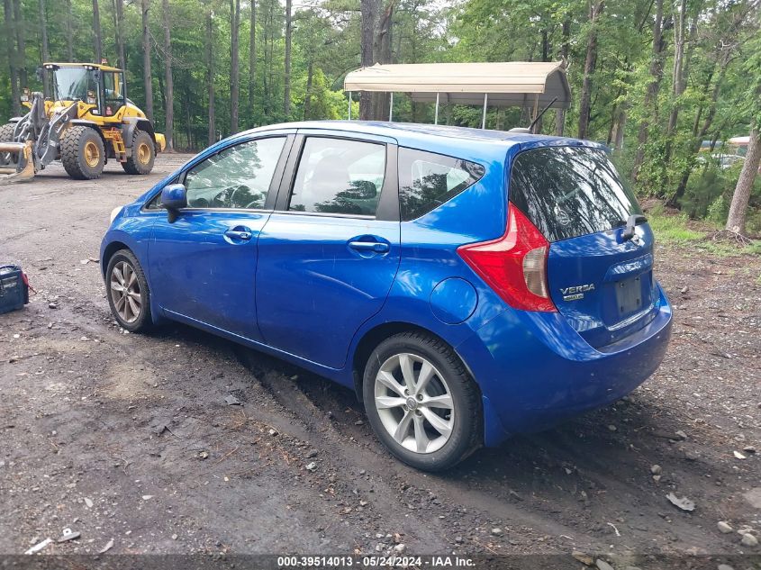 2014 Nissan Versa Note Sv VIN: 3N1CE2CPXEL355113 Lot: 39514013