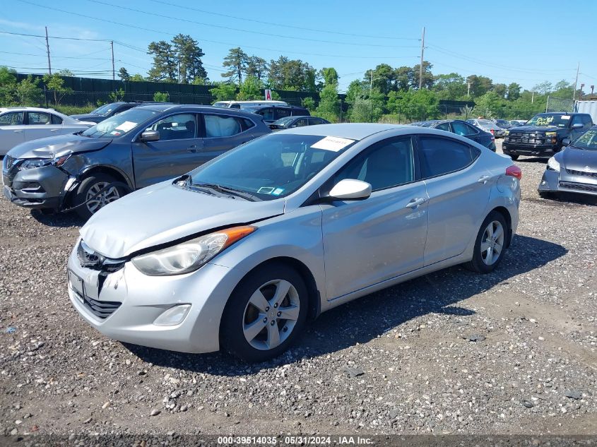 2012 Hyundai Elantra Gls (Ulsan Plant) VIN: KMHDH4AE2CU376994 Lot: 39514035