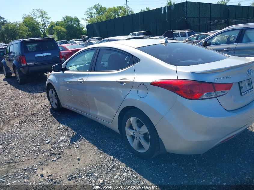 2012 Hyundai Elantra Gls (Ulsan Plant) VIN: KMHDH4AE2CU376994 Lot: 39514035