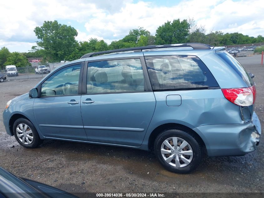 2008 Toyota Sienna Ce VIN: 5TDZK23C68S180516 Lot: 39514036