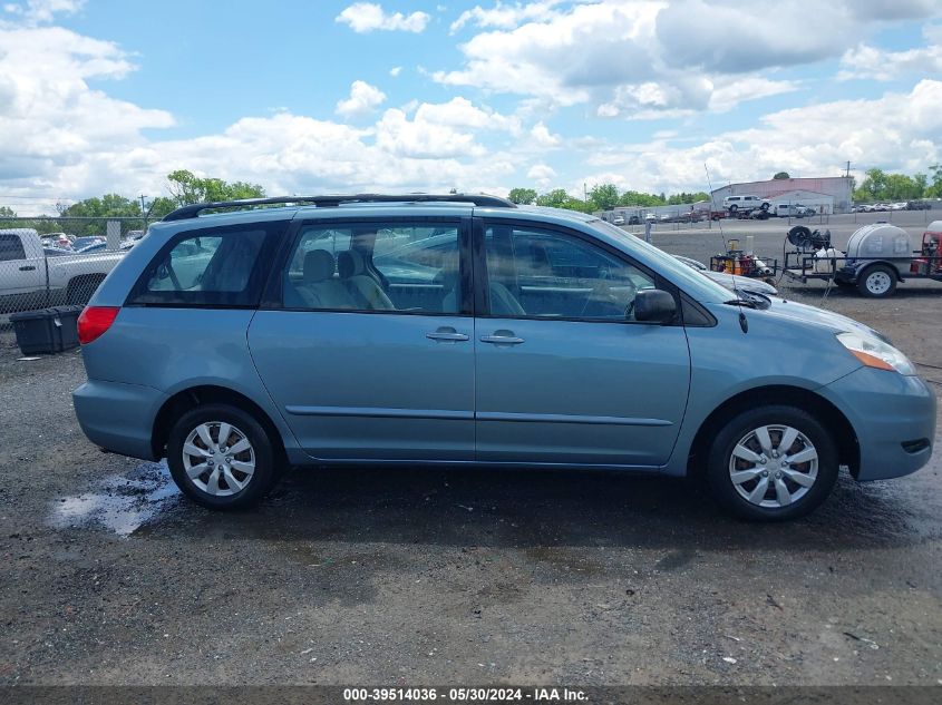 2008 Toyota Sienna Ce VIN: 5TDZK23C68S180516 Lot: 39514036