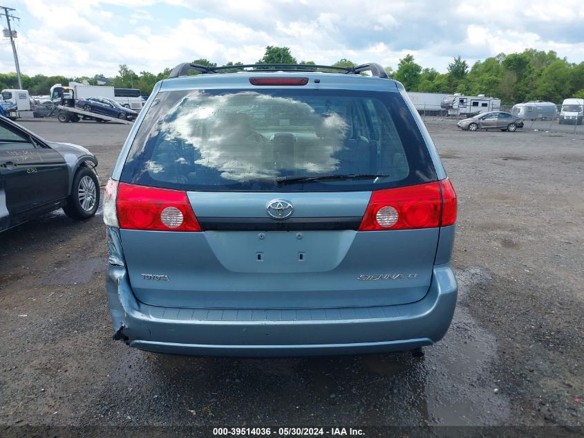 2008 Toyota Sienna Ce VIN: 5TDZK23C68S180516 Lot: 39514036